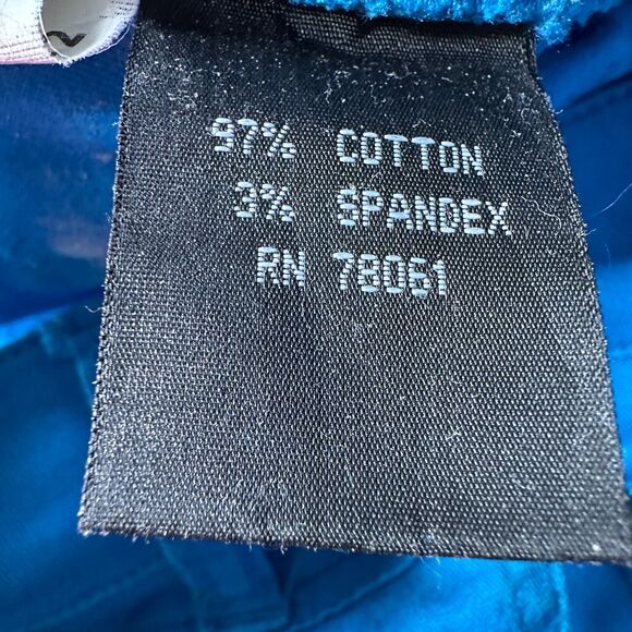 Tripp NYC Skull Pants Women’s 5 Blue Cotton Stretch Skinny Leg 5-Pockets - Picture 8 of 12